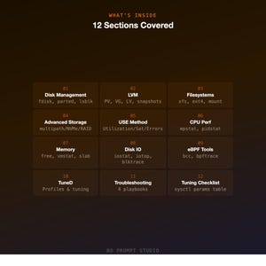 Speicher & Leistung auf Ihrem PC Spickzettel | LVM iota TuneD eBPF | RHEL 9 Sysbenutzer Referenz-PDF Bild 2