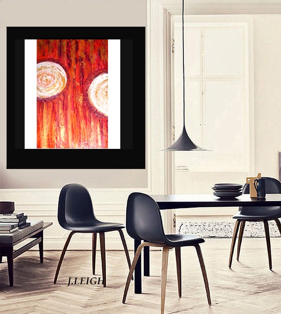 Original gran pintura abstracta moderna pintura acrílica | Etsy