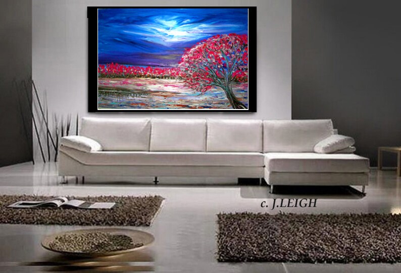Original Large Abstract Painting Modern Contemporary Canvas - Etsy