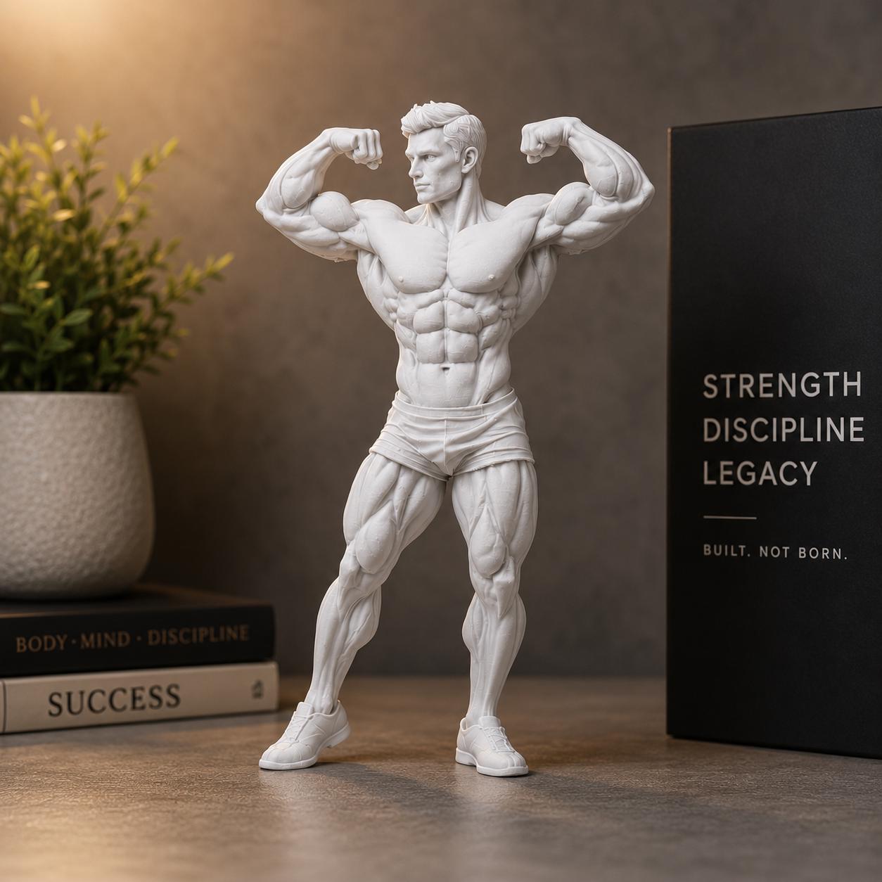 Bodybuilder figurine - Etsy 日本