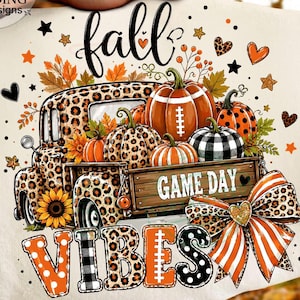Coquette Fall Football Game Day Shirt png, Football & Pumpkin png, Game Day Football PNG, Fall Shirt png, Football Mama png, Fall Football