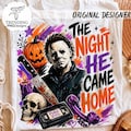 Michael Myers Horror PNG, The Night He Came Home Design, Horror Movie Png, horror tee idea png, Horror Characters Png, (Digital Download) product logo