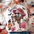 Ghostface Fall Coffee PNG, Halloween Latte PNG, Autumn Spooky Season Sublimation, Fall Shirt Design product logo