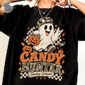 Boy Camo Ghost PNG, Kids Halloween PNG, Retro Checker Ghost, Spooky Season PNG, Boys Halloween Sublimation, Fall Shirt Design product logo