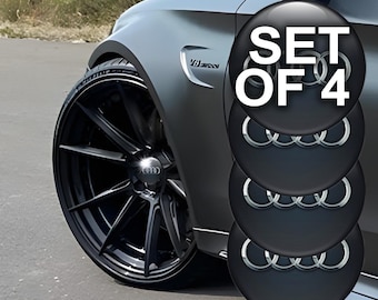 Custom Logo Wheel Center Cap Stickers Set of 4 – 3D Resin Domed Decals – Car Rim Logo & Hubcap Stickers – Waterproof Epoxy Emblems