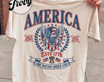 Comfort Colors USA Shirt America 250th Anniversary Gift 250 Years 4th of July Tshirt US 250 Years foj T-Shirt