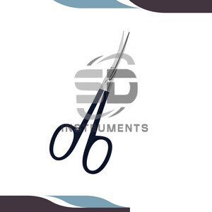 Devine-Horton Scissors | Curved 11.5cm | Super Cut Serrated Stainless Steel Tool