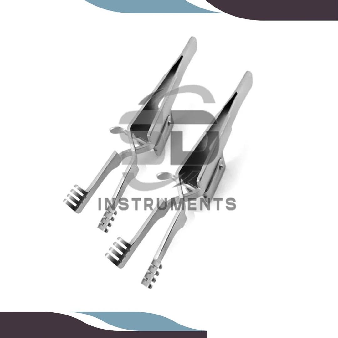 Retractor Heis Heiss Skin Retractor 10cm | Cross Action 4×4 Sharp Prongs | Precision ...