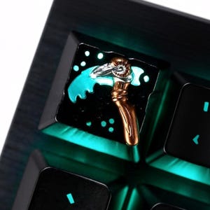 Dota 2 Artisan Keycap Metal Custom ESC Keycap Gaming Collectible Mechanical Keyboard Unique Handmade Cool Keycap