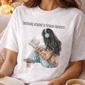 Book Shirt, Book Lover T-Shirt, Reading Tee, Literary Gift, Cozy Reader Shirt, Bookish Aesthetic Tee, Gift for Readers