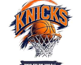 Knicks Basketball PNG, New York Basketball Design, Sports Lover Shirt Png, Game Day Shirt PNG, Basketball Sublimation Png