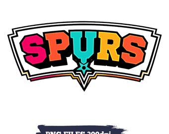 Spurs SVG PNG, Cricut, Cut file, Digital Download, Spurs Basketball, Game Day Shirt, Basketball Gifts, Basketball Png, Spirit Team, Vector