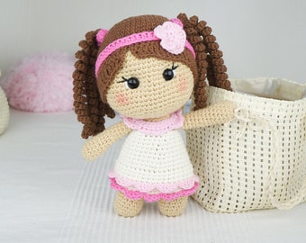 Miss Bella from LittleFriends Collection - Amigurumi Crochet Pattern
