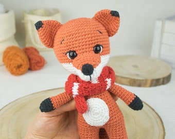 Foxi the Fox - PDF Amigurumi Crochet Pattern