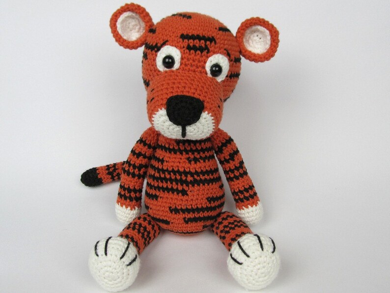 Little Tiger Tomy Amigurumi Crochet Pattern / E-Book / Stuffed Animal Tutorial image 2