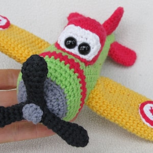 Little Airplane Tadeas - Crochet Pattern / PDF e-Book / Soft Toy Tutorial