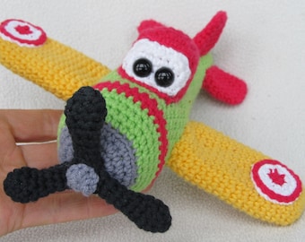 Little Airplane Tadeas - Crochet Pattern / PDF e-Book / Soft Toy Tutorial