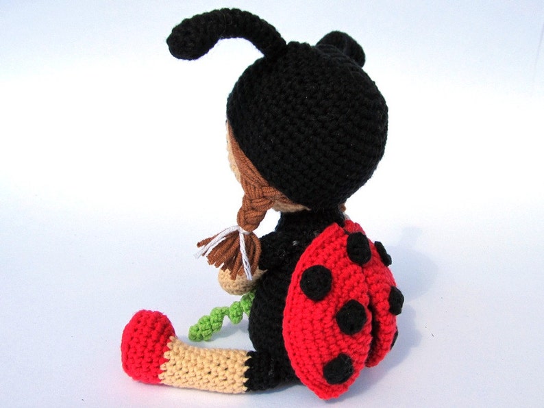 Ladybird Katy Amigurumi Crochet Pattern / PDF e-Book / Stuffed Animal Tutorial image 3