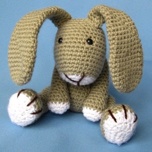 Little Bunny Simon Crochet Pattern / PDF e-Book