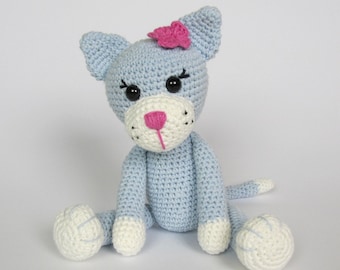 Kitty Ela - Amigurumi Crochet Pattern / PDF e-Book / Stuffed Animal Tutorial