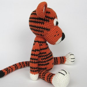 Little Tiger Tomy Amigurumi Crochet Pattern / E-Book / Stuffed Animal Tutorial image 4