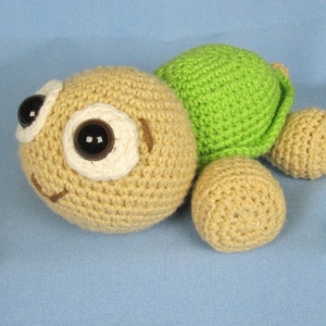 Baby Turtle Emma Amigurumi Crochet Pattern / PDF E-book / - Etsy