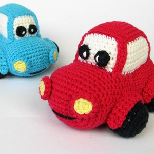 Happy Car - Amigurumi Crochet Pattern / PDF e-Book / Soft Toy Tutorial