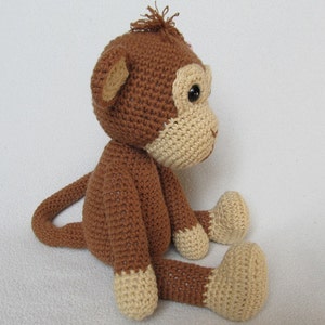 Sweet Monkey Julie Amigurumi Crochet Pattern / PDF e-Book / Stuffed Animal Tutorial image 3