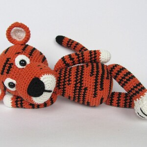 Little Tiger Tomy Amigurumi Crochet Pattern / E-Book / Stuffed Animal Tutorial image 3