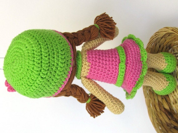 muñeca maria amigurumi