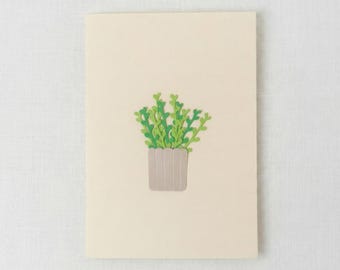 Biglietto per la festa della mamma, collage di carta ritagliata, auguri di anniversario, biglietti di compleanno, regalo per lei, vaso di fiori, fatto a mano, cornice di carta