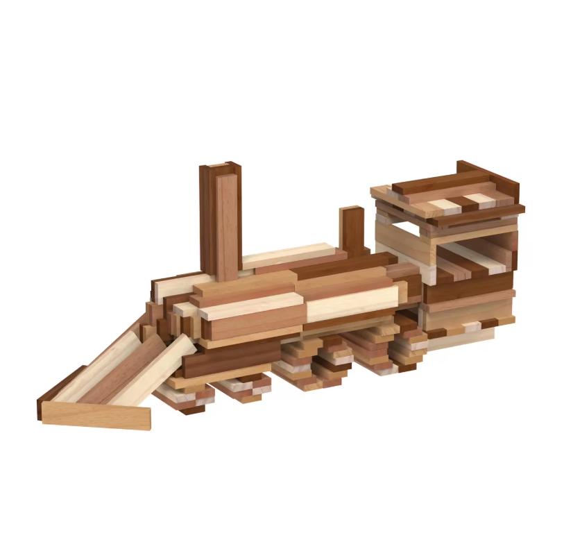 KEVA Design Wooden Building Planks Set–natural STEM Toy Blocks,creative ...