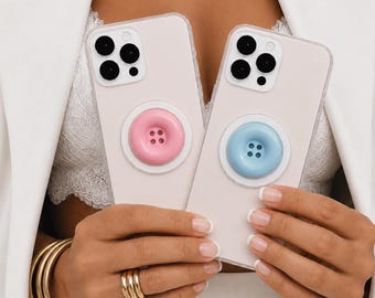 3D Button Magsafe Popsocket, Phone Grip Stand, Folding Finger Holder.