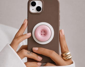 3D Button Magsafe Pop socket, Kindle Popsocket, Phone Grip Stand.
