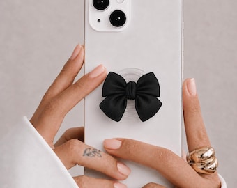 Magsafe / Adhesive Bow Phone Grip Stand, Phone Holder for iPhone / Samsung, Kindle Grip.