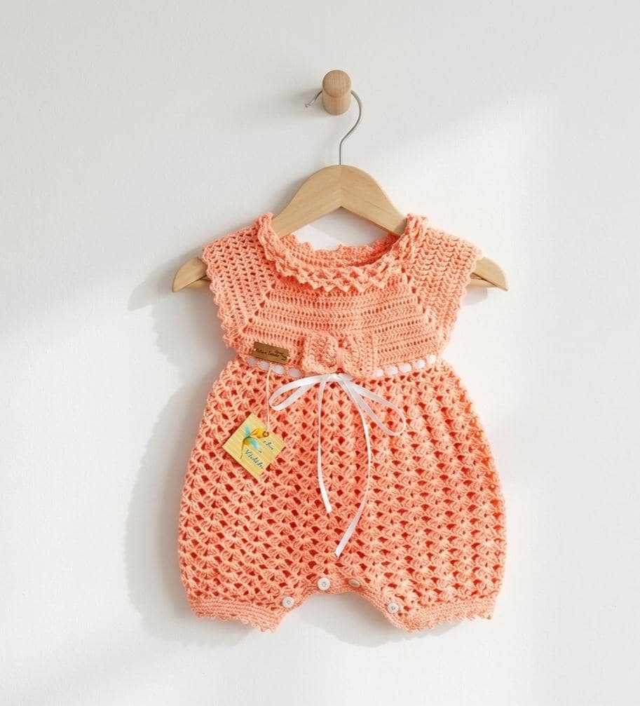 36 Vintage Crochet Patterns: Timeless Designs, Heirloom Details, and Easy Gift Ideas 20 Crochet Baby Romper Pattern Vintage Boho Heirloom Onesie