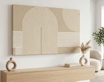 Minimalist Design TV Cover, Elastic Anti Slip Screen Protector, Decorative Dust Cover for LCD Flat and Curved TVs