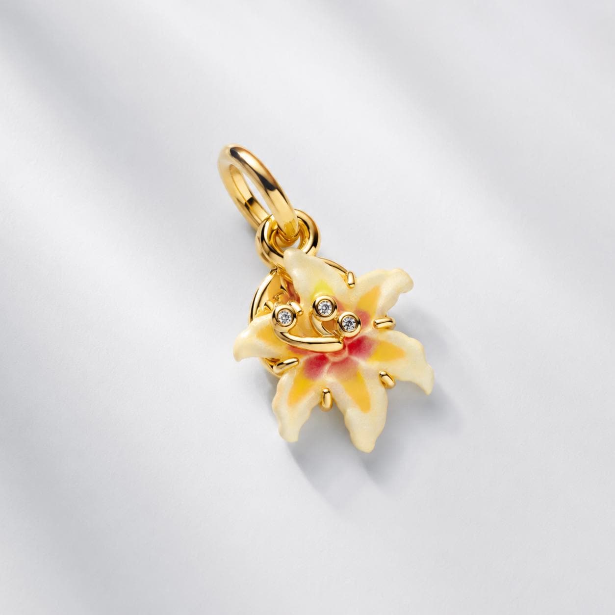 Pandora flower charm - Etsy 日本