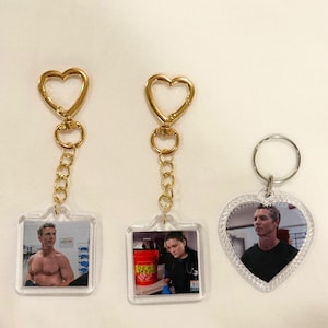 Key Chain Guy Lungs Keyring — Blood Transfusion Awareness Blood Type AB