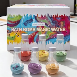 Magic Potion Bath Bomb Kit for Kids, Fizzy Science Experiment Fun