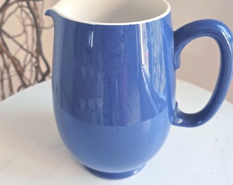 Jarra vintage Moorecroft de piedra de hierro de 32 oz, color azul Liberty, en excelente estado.