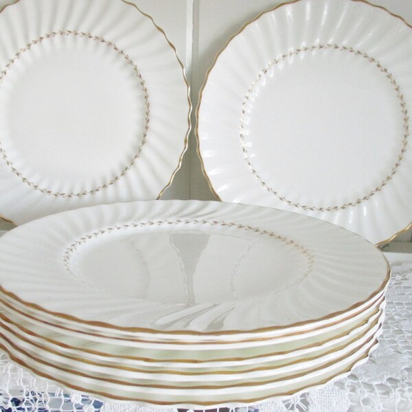 Royal Doulton Adrian 10" dinner plates, set of 8, dinner party plates,  excellent condition