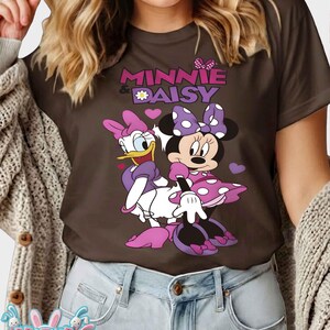 Minnie Daisy Disneyland Shirt, Disney Besties Shirt, Disneyworld Shirt, Platinum celebration Tee of magic shirt image 5