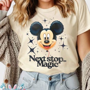 Disney Mickey & Minnie's Runaway Railway Next Stop Magic Shirt, WDW Magic Kingdom Disneyland Family Vacation Holiday Gift