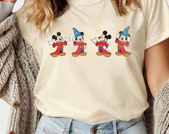 Zauberer Micky mit wenig Fantasie Baby T-Shirt, Disney World T-Shirt, Disney Fantasie Shirts, Magic Kingdom Shirts, Frauen Baby T-Shirt