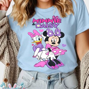 Minnie Daisy Disneyland Shirt, Disney Besties Shirt, Disneyworld Shirt, Platinum celebration Tee of magic shirt image 3
