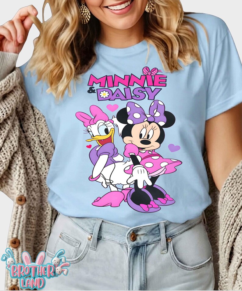 Minnie Daisy Disneyland Shirt, Disney Besties Shirt, Disneyworld Shirt, Platinum celebration Tee of magic shirt image 3