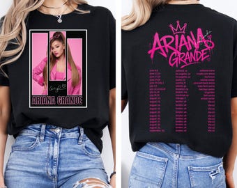 Camiseta Ariana Grande Concert Lover, jersey Eternal Sunshine Tour 2026, sudadera con capucha inspirada en la música, gira de Ariana Grande por el Reino Unido 2026, camiseta Ariana Lover, S9