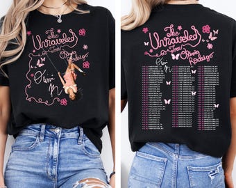 Olivia Rodrigo Shirt, Unraveled Tour 2026 Sweatshirt, World Tour Hoodie, Sad Girl Shirt, A Girl So In Love Shirt, The Unraveled Tour 2026,S1
