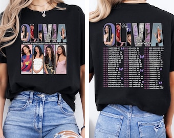 Camiseta de Olivia Rodrigo, Sudadera de la gira de Olivia 2026, Sudadera con capucha de Olivia Rodrigo de Guts, Camiseta de Olivia del álbum GUTS, Camiseta de Olivia Rodrigo, Camiseta de Olivia, S8